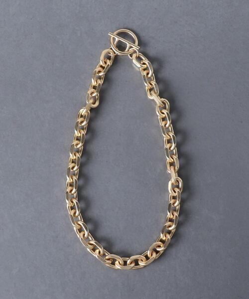 UNITED ARROWS（ユナイテッドアローズ）の「UWSC VLM AZK ネックレス（ネックレス・レディース・ゴールド・FREE）」の2枚目の写真