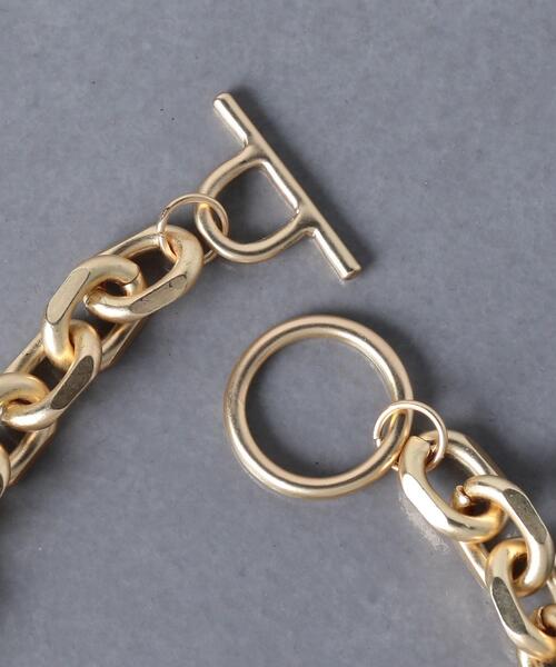 UNITED ARROWS（ユナイテッドアローズ）の「UWSC VLM AZK ネックレス（ネックレス・レディース・ゴールド・FREE）」の4枚目の写真