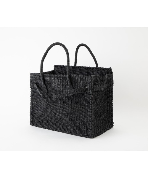 SEA（シー）の「カゴバッグL（かごバッグ・レディース・ホワイト/ブラック・ONE SIZE）」の12枚目の写真