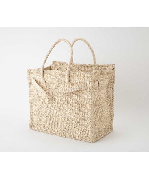 SEA（シー）の「カゴバッグL（かごバッグ・レディース・ホワイト/ブラック・ONE SIZE）」の14枚目の写真