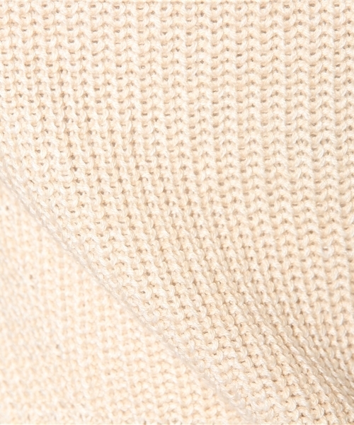 DISCOAT(ディスコート)の「【Discoat】5G両畦ハイネックベスト(ニット/セーター・レディース・オフホワイト/グレー/ネイビー・フリ-)」の11枚目の写真