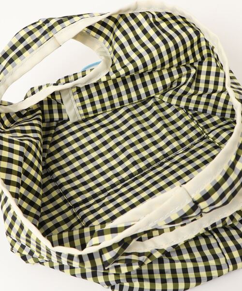 Casselini（キャセリーニ）の「お弁当エコバッグ（エコバッグ/サブバッグ・レディース・ホワイト/ブラック/パープル/ピンク/イエロー/ブルー・FREE）」の10枚目の写真