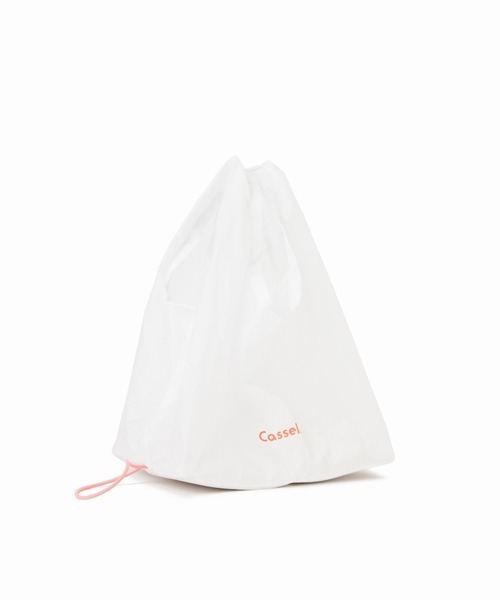 Casselini（キャセリーニ）の「お弁当エコバッグ（エコバッグ/サブバッグ・レディース・ホワイト/ブラック/パープル/ピンク/イエロー/ブルー・FREE）」の2枚目の写真