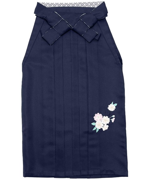 KYOETSU（キョウエツ）の「ガールズレース刺繍袴（着物・キッズ・ダークグリーン/ネイビー/アイボリー/ダークパープル/イエロー/エンジ・84/80/91/87）」の18枚目の写真