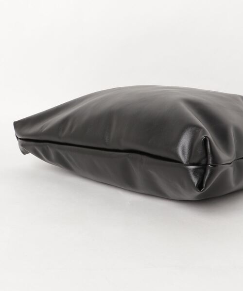 WEGO（ウィゴー）の「WEGO/フェイクレザーワンショルダートート（トートバッグ・メンズ・ブラック・FREE）」の6枚目の写真