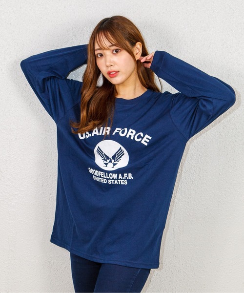 GGD（ジージーディー）の「ロゴT（Tシャツ/カットソー・レディース・ベージュ/ブラック系その他/ホワイト/ホワイト系その他/グリーン/ネイビー系/ブラック/ネイビー系1・L/M/LL）」の7枚目の写真