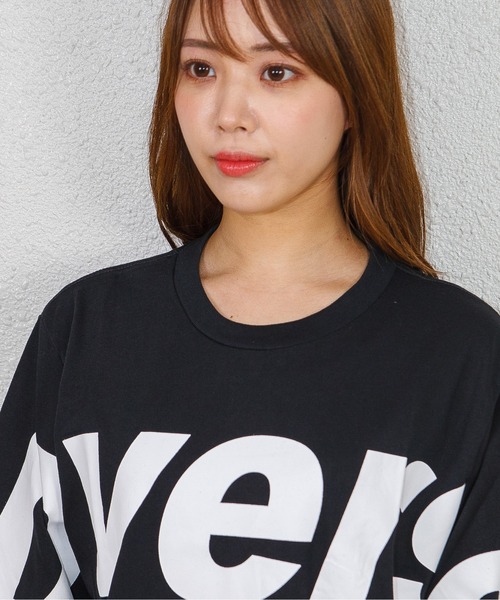 GGD（ジージーディー）の「ロゴT（Tシャツ/カットソー・レディース・ベージュ/ブラック系その他/ホワイト/ホワイト系その他/グリーン/ネイビー系/ブラック/ネイビー系1・L/M/LL）」の11枚目の写真