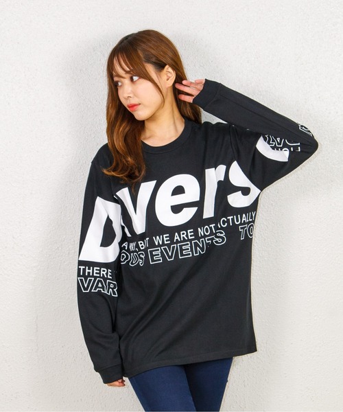 GGD（ジージーディー）の「ロゴT（Tシャツ/カットソー・レディース・ベージュ/ブラック系その他/ホワイト/ホワイト系その他/グリーン/ネイビー系/ブラック/ネイビー系1・L/M/LL）」の16枚目の写真