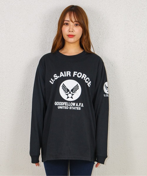 GGD（ジージーディー）の「ロゴT（Tシャツ/カットソー・レディース・ベージュ/ブラック系その他/ホワイト/ホワイト系その他/グリーン/ネイビー系/ブラック/ネイビー系1・L/M/LL）」の18枚目の写真