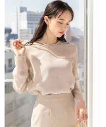 リネンタッチシアープルオーバー
