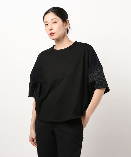 garcon la raison（ギャルソン・ラ・レゾン）の「[1-2]プルオーバー（その他トップス・レディース・オフホワイト/ブラック・2/1）」の2枚目の写真