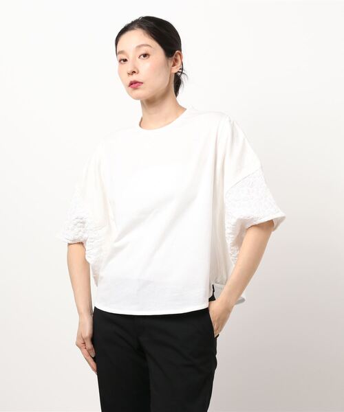 garcon la raison（ギャルソン・ラ・レゾン）の「[1-2]プルオーバー（その他トップス・レディース・オフホワイト/ブラック・2/1）」の8枚目の写真