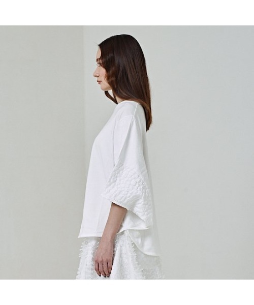 garcon la raison（ギャルソン・ラ・レゾン）の「[1-2]プルオーバー（その他トップス・レディース・オフホワイト/ブラック・2/1）」の5枚目の写真