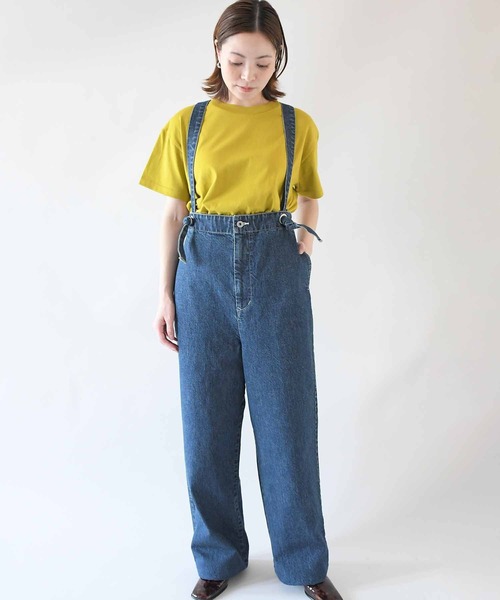 Johnbull(ジョンブル)の「【Kanoco × JOHNBULL】コラボレーションサスペンダーデニム(デニムパンツ・レディース・インディゴブルー・S/M)」の19枚目の写真