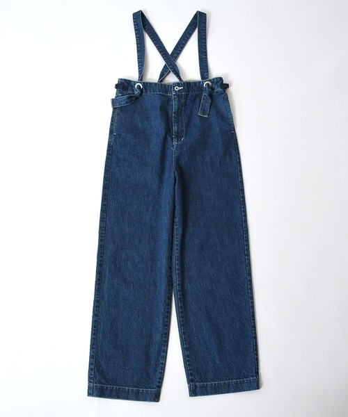Johnbull(ジョンブル)の「【Kanoco × JOHNBULL】コラボレーションサスペンダーデニム(デニムパンツ・レディース・インディゴブルー・S/M)」の8枚目の写真