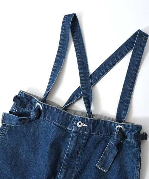 Johnbull(ジョンブル)の「【Kanoco × JOHNBULL】コラボレーションサスペンダーデニム(デニムパンツ・レディース・インディゴブルー・S/M)」の5枚目の写真