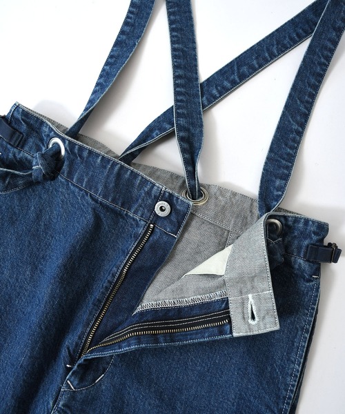 Johnbull(ジョンブル)の「【Kanoco × JOHNBULL】コラボレーションサスペンダーデニム(デニムパンツ・レディース・インディゴブルー・S/M)」の16枚目の写真
