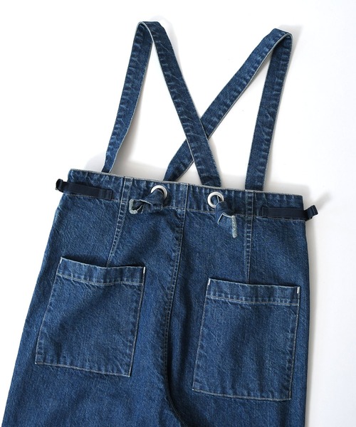 Johnbull(ジョンブル)の「【Kanoco × JOHNBULL】コラボレーションサスペンダーデニム(デニムパンツ・レディース・インディゴブルー・S/M)」の12枚目の写真