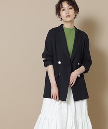 N.（N. Natural Beauty Basic） | 【追加生産】リスタビュール　テーラードダブルジャケット(テーラードジャケット)