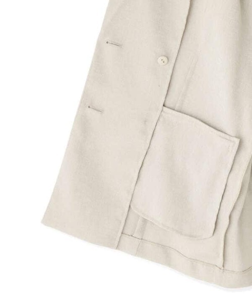 N.（N. Natural Beauty Basic）（エヌエヌナチュラルビューティーベーシック）の「【追加生産】リスタビュール　テーラードダブルジャケット（テーラードジャケット・レディース・ベージュ/ネイビー・SMALL/MEDIUM）」の16枚目の写真