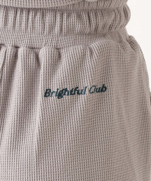 REDYAZEL（レディアゼル）の「バックロゴ刺繍入りワッフルリラックスパンツ（その他パンツ・レディース・オフホワイト/グレー・FREE）」の15枚目の写真