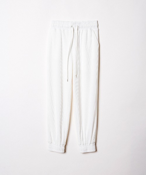REDYAZEL（レディアゼル）の「バックロゴ刺繍入りワッフルリラックスパンツ（その他パンツ・レディース・オフホワイト/グレー・FREE）」の18枚目の写真
