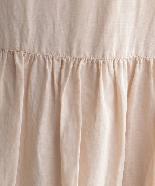 Andemiu(アンデミュウ)の「リネンワンピース951770(ワンピース・レディース・ブラウン/アイボリー・FREE)」の17枚目の写真