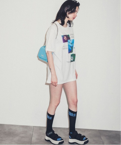 LOCAL HEROES（ローカルヒーローズ）の「SPRING BREAK TEE（Tシャツ/カットソー・レディース・ホワイト・M/XL/L/S）」の6枚目の写真