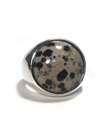 ombre bijoux（オンブルビジュー）の「【ombre bijoux/オンブル ビジュー】ダルメシアンリング(Silver925)（リング・メンズ）」