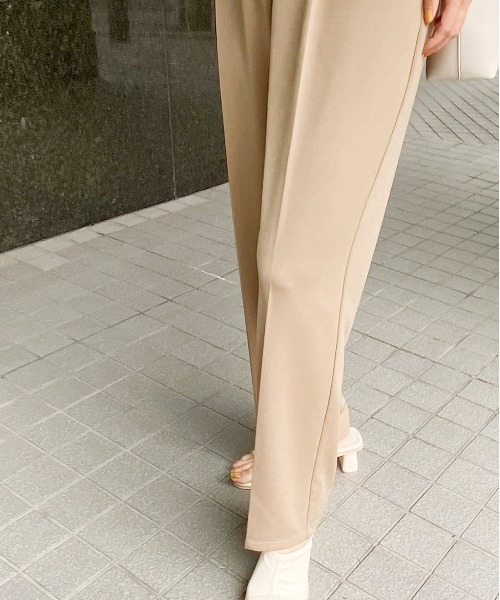 AZUL ENCANTO(アズールエンカント)の「カット1タックセンタープレスパンツ(その他パンツ・レディース・ブラック/ダークオレンジ/ライトカーキ/ライトブルー・SMALL/MEDIUM)」の18枚目の写真