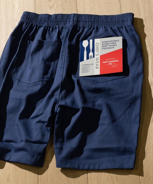 JOHN'S CLOSET（ジョンズクローゼット）の「【i】ツイル/デニム シェフショーツ（デニムパンツ・メンズ・ホワイト/ネイビー/ブラック/ベージュ/ライトブルー/ワンウォッシュ/パープル/オリーブ・LARGE/MEDIUM/X-LARGE/SMALL）」の7枚目の写真