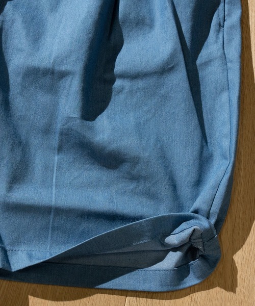 JOHN'S CLOSET（ジョンズクローゼット）の「【i】ツイル/デニム シェフショーツ（デニムパンツ・メンズ・ホワイト/ネイビー/ブラック/ベージュ/ライトブルー/ワンウォッシュ/パープル/オリーブ・LARGE/MEDIUM/X-LARGE/SMALL）」の22枚目の写真