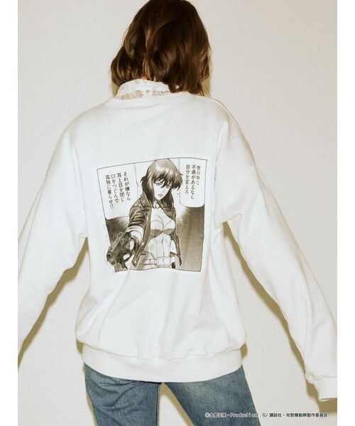 セール ブランド古着 スウェットカットソー 攻殻機動隊コラボ スウェット Jouetie ジュエティ のファッション通販 Zozoused