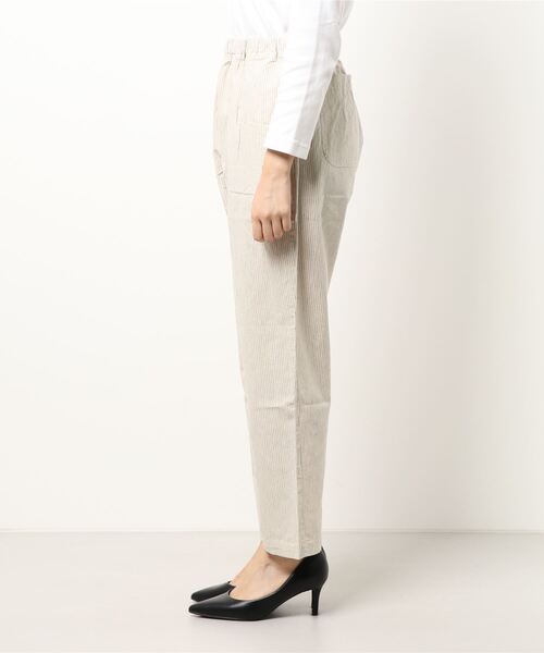 Samansa Mos2(サマンサ モスモス)の「【クールコットン】柄アソートテーパードパンツ(その他パンツ・レディース・カーキ/キナリ/ブラウン/ベージュ/ブラック/チャコール・フリ-)」の8枚目の写真