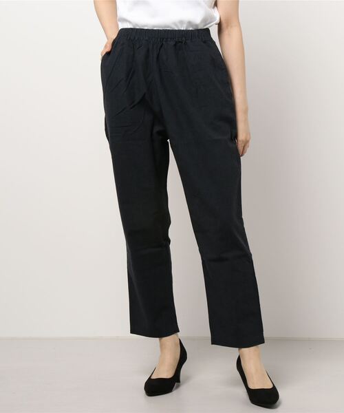 Samansa Mos2(サマンサ モスモス)の「【クールコットン】柄アソートテーパードパンツ(その他パンツ・レディース・カーキ/キナリ/ブラウン/ベージュ/ブラック/チャコール・フリ-)」の10枚目の写真