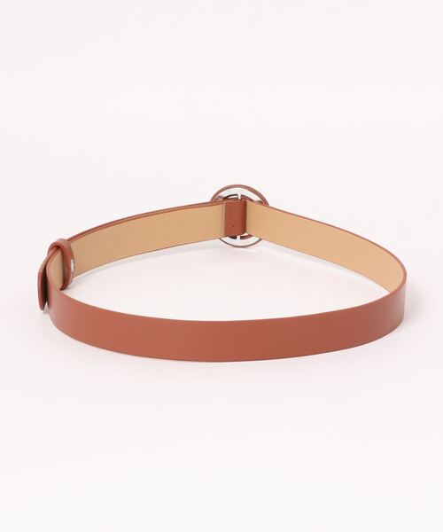 florist（フローリスト）の「【フリーサイズ】ベーシック太めリングベルト（ベルト・レディース・ブラック/ベージュ/ブラウン・FREE）」の8枚目の写真