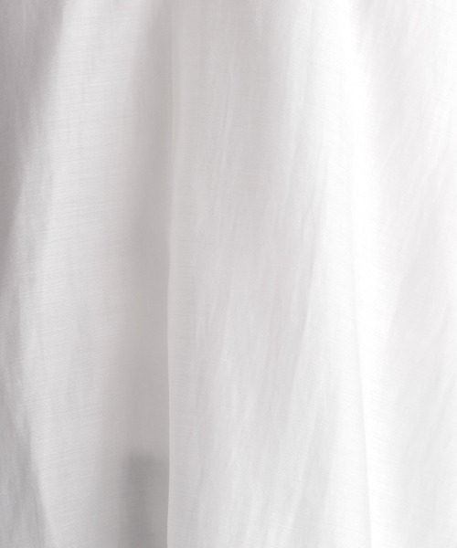 Andemiu（アンデミュウ）の「シアーバルーンシャツ五分袖958350（シャツ/ブラウス・レディース・オフホワイト/ブラック/ベージュ・FREE）」の21枚目の写真