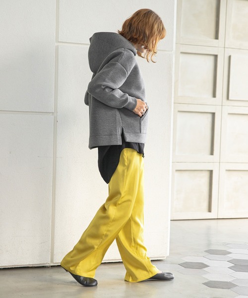 rectangle（レクタングル）の「2WAYセミフレアカラーパンツ（スラックス・レディース・レッド/グリーン/ブルー・LARGE/MEDIUM）」の15枚目の写真