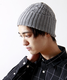 WEGO | WEGO/ケーブルニットキャップ(ニットキャップ/ビーニー)