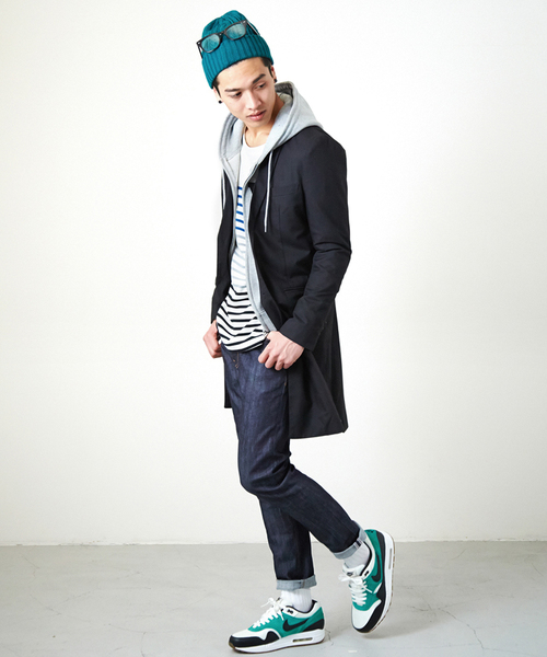 WEGO(ウィゴー)の「WEGO/ケーブルニットキャップ(ニットキャップ/ビーニー・メンズ・杢グレー/グリーン/イエロー/ワイン/ネイビー・FREE)」の13枚目の写真