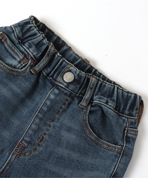 F.O.U（エフオーユー）の「5ポケットスリムテーパードデニム 10分丈（その他パンツ・キッズ・ブラック/ネイビー/ブルー・100/110/120/130/140）」の8枚目の写真