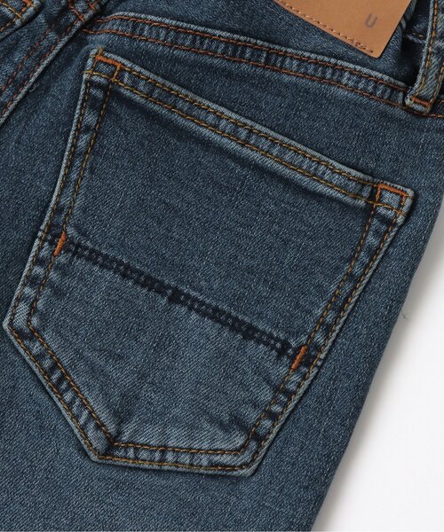 F.O.U（エフオーユー）の「5ポケットスリムテーパードデニム 10分丈（その他パンツ・キッズ・ブラック/ネイビー/ブルー・100/110/120/130/140）」の5枚目の写真