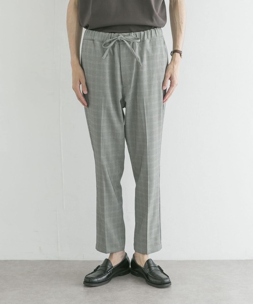 URBAN RESEARCH(アーバンリサーチ)の「URBAN RESEARCH iD T/Rテーパードスラックス(その他パンツ・メンズ・チェック/ブルー/ブラウン・MEDIUM/LARGE)」の8枚目の写真