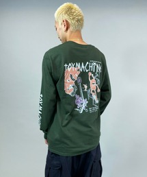 【ムラサスポーツ別注】TOY MACHINE/トイマシーン ビッグシルエット　バックプリントロンT MTMFBLT1
