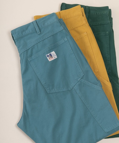 EDWIN(エドウィン)の「【EDWIN/エドウィン】STEPMARK ワイドペインターパンツ/スケーターパンツ/カラーパンツ/ユニセックス(デニムパンツ・メンズ・ブラック/パープル/レッド/ベージュ/グリーン/マスタード/オレンジ/ブルー系その他/ダークインディゴブルー/ライトインディゴブルー・S/M/L/XL)」の7枚目の写真