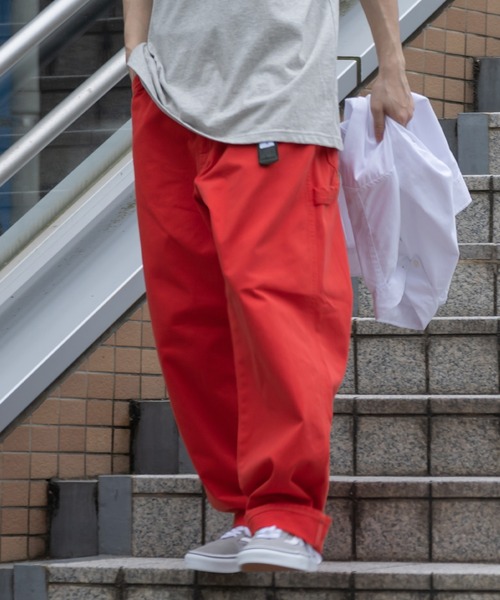 EDWIN(エドウィン)の「【EDWIN/エドウィン】STEPMARK ワイドペインターパンツ/スケーターパンツ/カラーパンツ/ユニセックス(デニムパンツ・メンズ・ブラック/パープル/レッド/ベージュ/グリーン/マスタード/オレンジ/ブルー系その他/ダークインディゴブルー/ライトインディゴブルー・S/M/L/XL)」の15枚目の写真