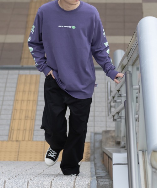 EDWIN(エドウィン)の「【EDWIN/エドウィン】STEPMARK ワイドペインターパンツ/スケーターパンツ/カラーパンツ/ユニセックス(デニムパンツ・メンズ・ブラック/パープル/レッド/ベージュ/グリーン/マスタード/オレンジ/ブルー系その他/ダークインディゴブルー/ライトインディゴブルー・S/M/L/XL)」の22枚目の写真