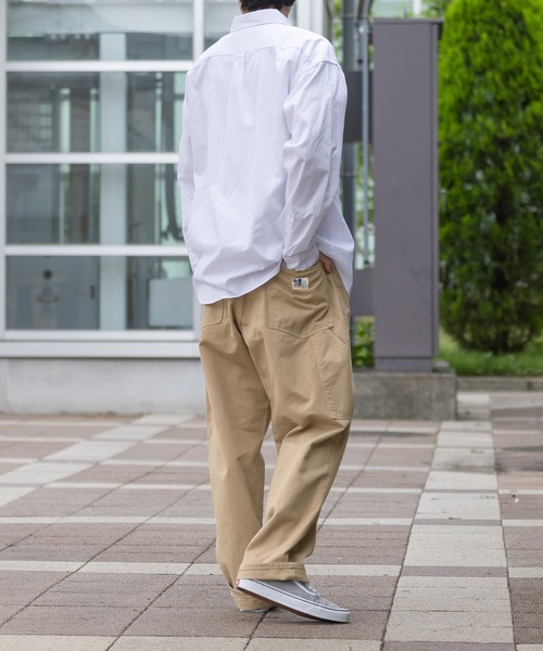 EDWIN(エドウィン)の「【EDWIN/エドウィン】STEPMARK ワイドペインターパンツ/スケーターパンツ/カラーパンツ/ユニセックス(デニムパンツ・メンズ・ブラック/パープル/レッド/ベージュ/グリーン/マスタード/オレンジ/ブルー系その他/ダークインディゴブルー/ライトインディゴブルー・S/M/L/XL)」の20枚目の写真