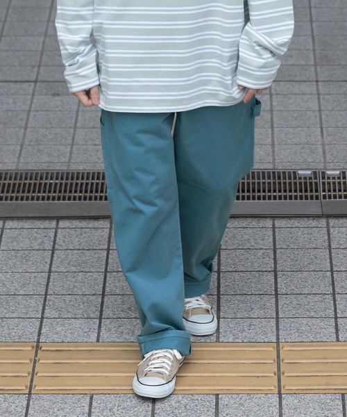 最安値 EDWIN ETRE タックワイドデニムパンツ Ｍ　新品タグ付 激安 EDWIN ETRETOKYO タックワイドデニムパンツ M 新品タグ付定価以下