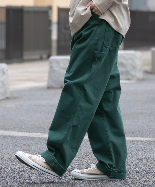 セール】【EDWIN/エドウィン】STEPMARK ワイドペインターパンツ